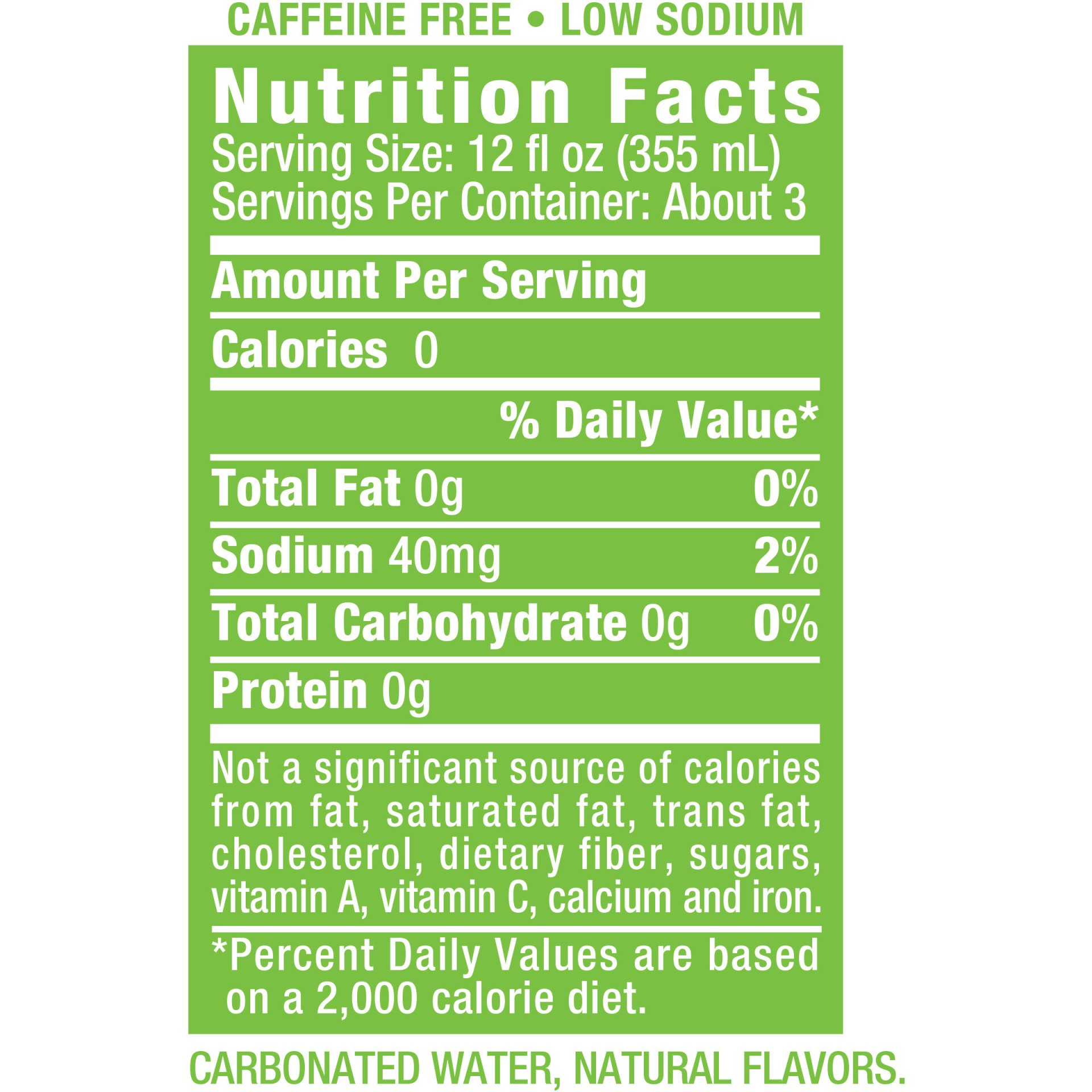 slide 2 of 2, Canada Dry Lemon Lime Seltzer 1Lt, 1 liter