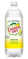 Canada Dry Lemon Lime Seltzer - 1 liter