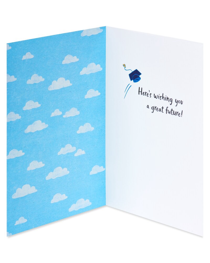 slide 1 of 6, American Greetings #61 Graduation Cards For Graduates (Grad Caps), 6 ct