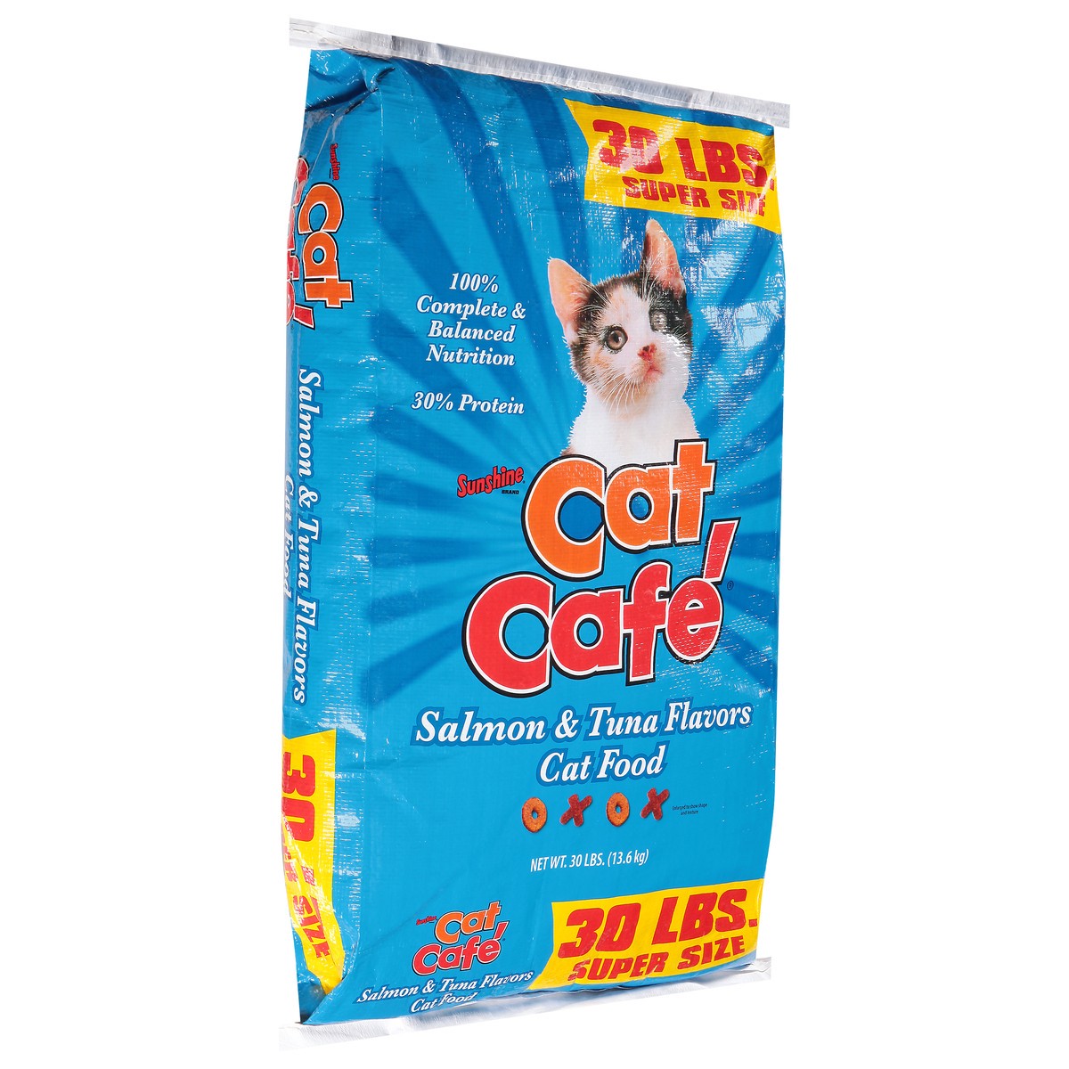 slide 7 of 11, Cat Cafe Super Size Salmon & Tuna Flavors Cat Food 30 lb, 30 lb