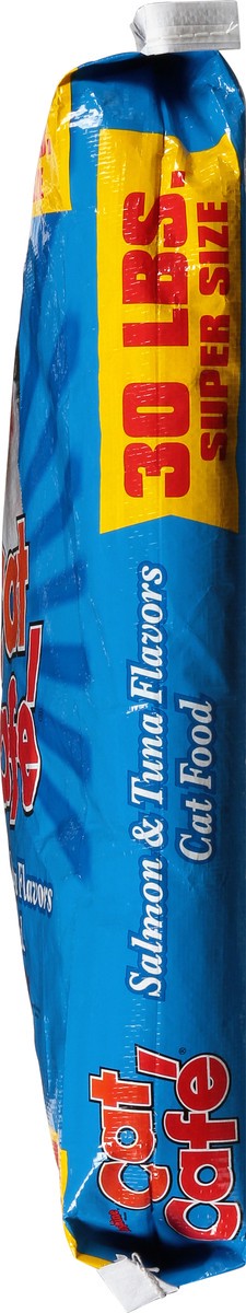 slide 5 of 11, Cat Cafe Super Size Salmon & Tuna Flavors Cat Food 30 lb, 30 lb