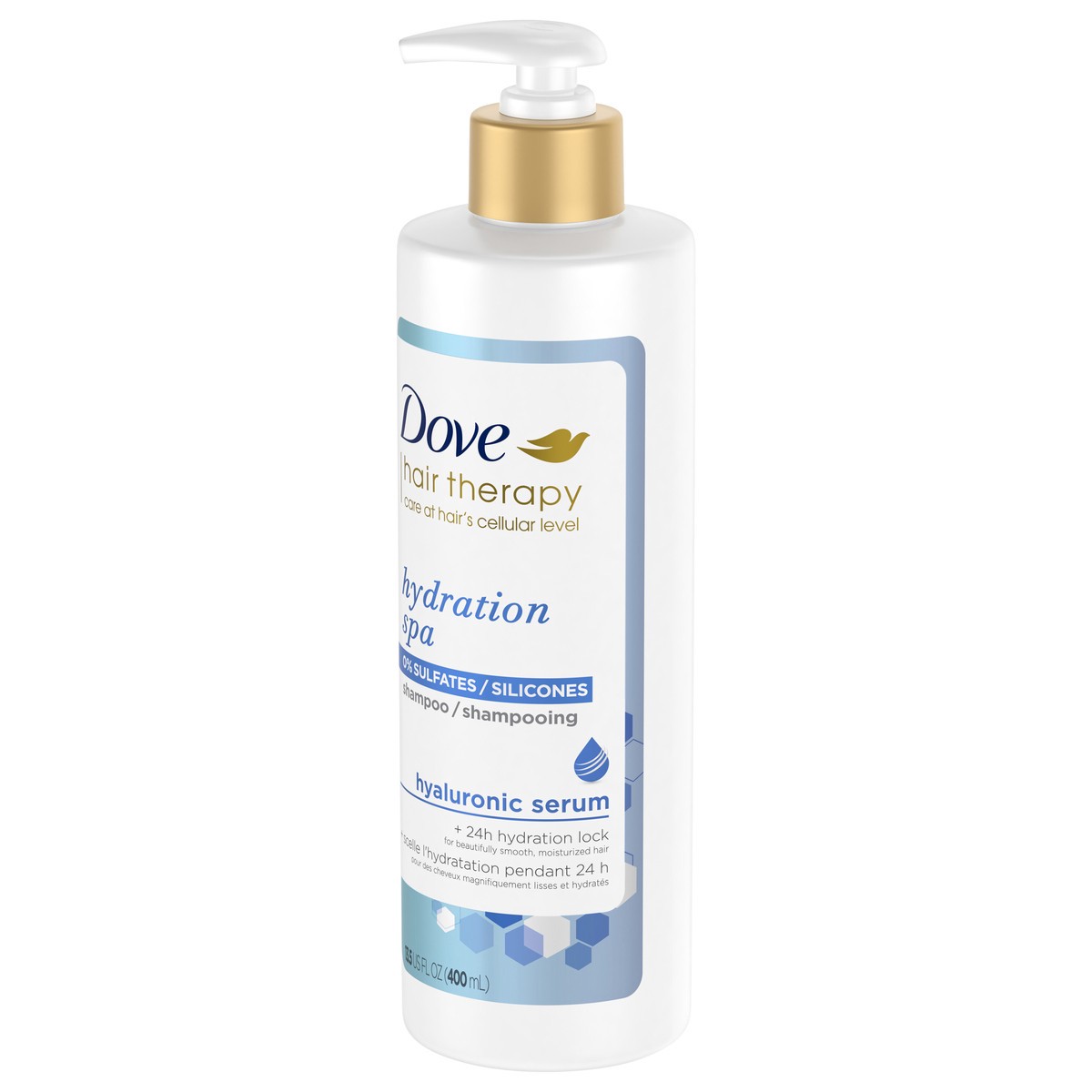 slide 8 of 9, Dove Shampoo Hydration Spa, 13.5 fl oz, 13.5 fl oz