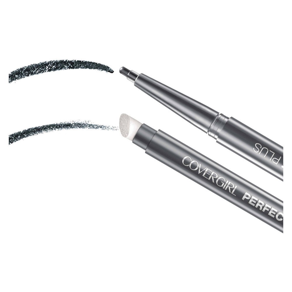 slide 3 of 9, Covergirl COVERGIRL Perfect Point Plus Eyeliner, Charcoal 205, 0.008 oz (0.23 g), 1 ct