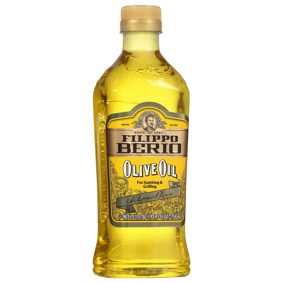 slide 2 of 9, Filippo Berio® olive oil, 25.3 fl oz