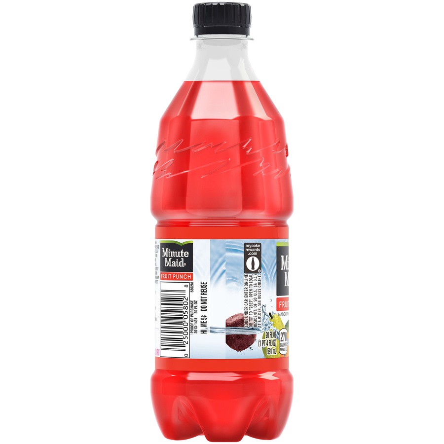 slide 3 of 5, Minute Maid Fruit Punch Bottle, 20 fl oz, 20 fl oz