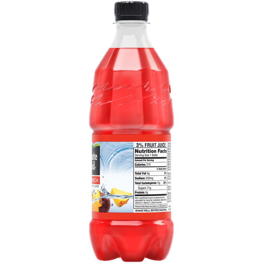 slide 2 of 5, Minute Maid Fruit Punch Bottle, 20 fl oz, 20 fl oz