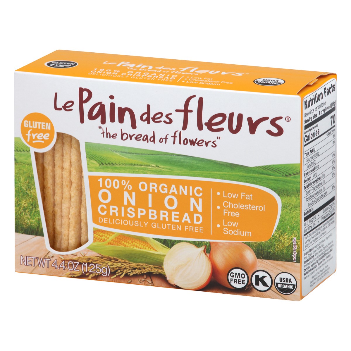 slide 6 of 9, Le Pain des Fleurs Crispbread 4.4 oz, 4.4 oz