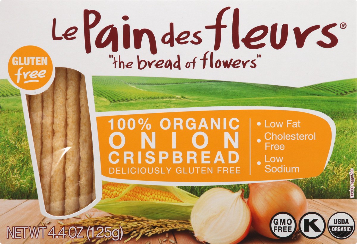 slide 2 of 9, Le Pain des Fleurs Crispbread 4.4 oz, 4.4 oz