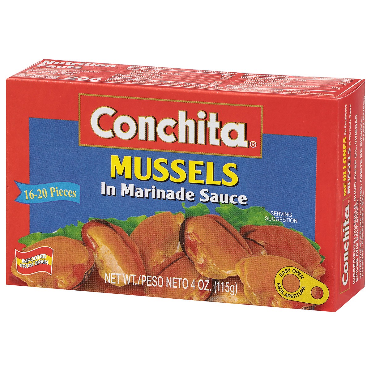 slide 8 of 11, NON BRAND Mussles In Marinade Sauce 4Oz, 4 oz