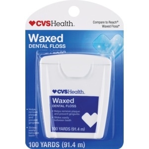 slide 1 of 1, CVS Health Dental Floss, Waxed, 1 ct
