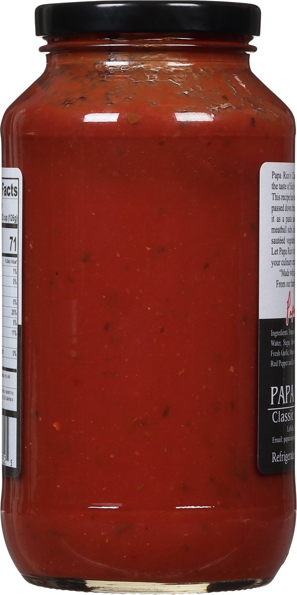 slide 12 of 14, Papa Rico's Medium Classic Red Sauce 24 oz, 24 oz
