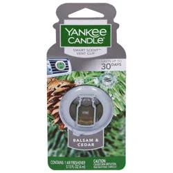 Yankee Candle Smart Scent Vent Clip Balsam & Cedar Air Freshener 0.13 fl oz