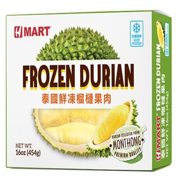slide 1 of 1, H Mart Frozen Seedless Durian, 1 ct