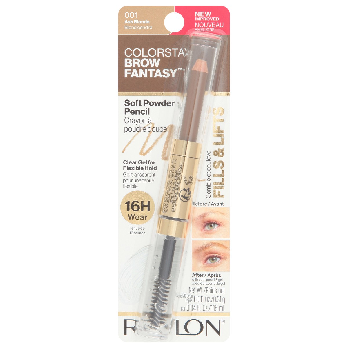 slide 2 of 13, Colorstay Ash Blonde 001 Soft Powder Pencil 1 ea, 1 ct