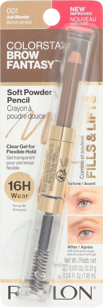 slide 11 of 13, Colorstay Ash Blonde 001 Soft Powder Pencil 1 ea, 1 ct