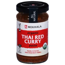 Mekhala Organic Smoky & Savory Red Curry Paste