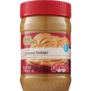 slide 1 of 1, CVS Gold Emblem Creamy Peanut Butter, 18 oz