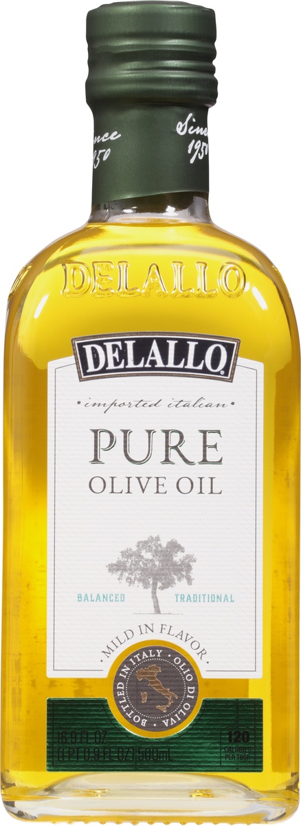 slide 9 of 11, DeLallo Pure Olive Oil, 16.9 fl oz