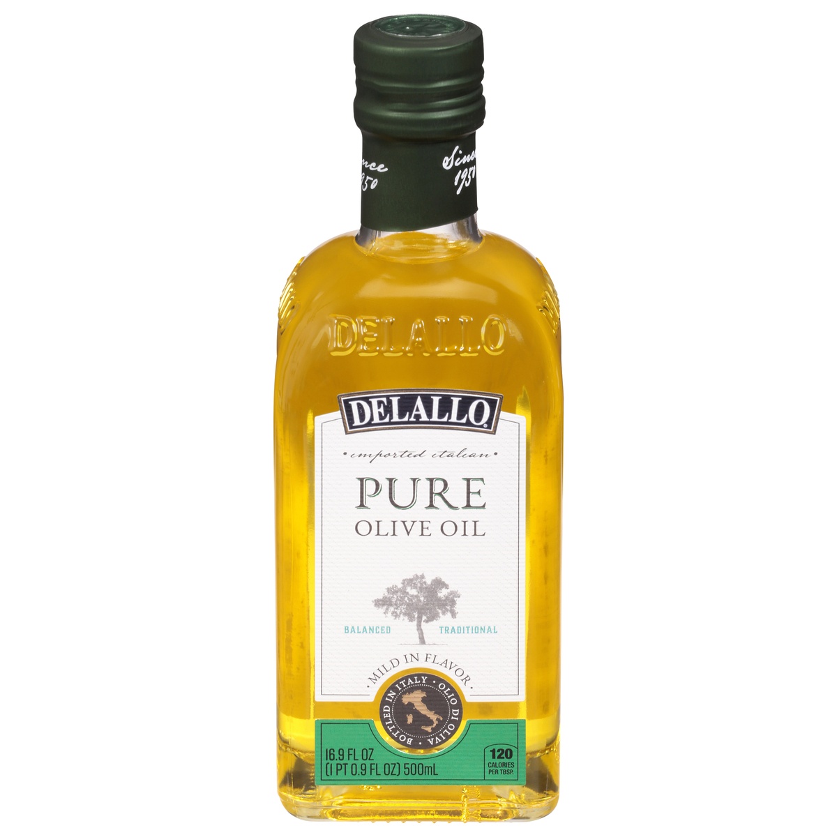 slide 1 of 1, DeLallo Pure Olive Oil 16.9 fl oz, 16.9 fl oz