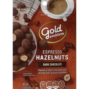 slide 1 of 1, CVS Gold Emblem Gold Emblem Espresso Hazelnuts Dipped In Dark Chocolate, 3.5 Oz, 3.5 oz