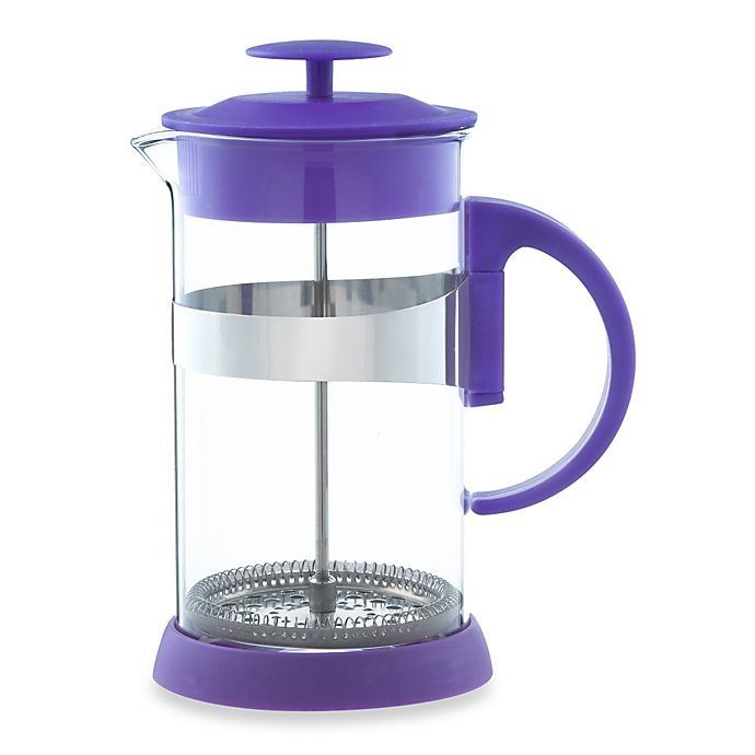 slide 1 of 2, GROSCHE Zurich 8-Cup French Press - Purple, 1 ct