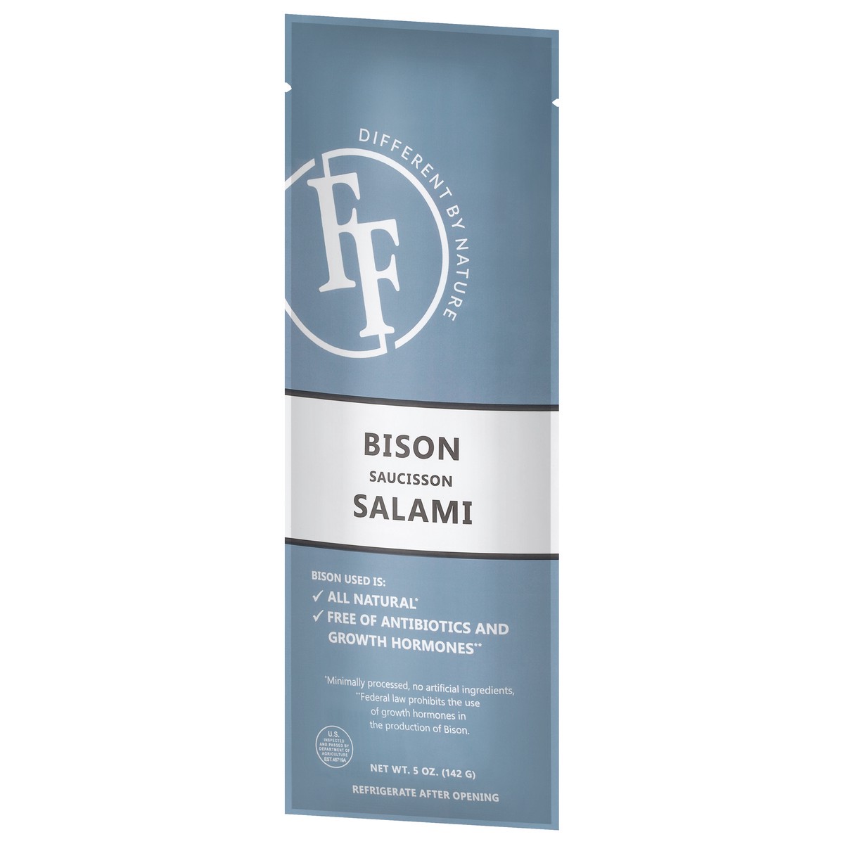 slide 4 of 4, Fossil Farms Bison Saucisson Salami 5 oz, 5 oz