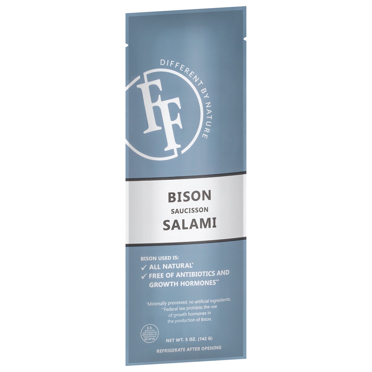 slide 3 of 4, Fossil Farms Bison Saucisson Salami 5 oz, 5 oz