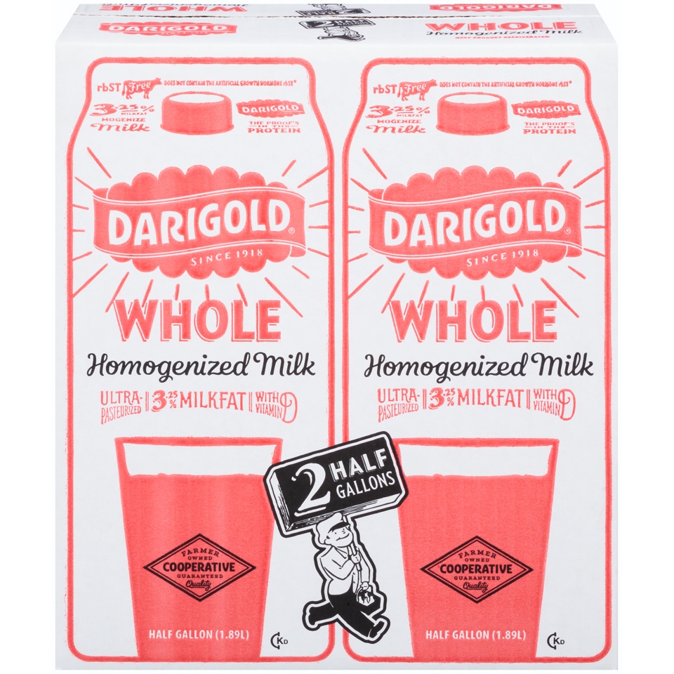 slide 1 of 8, Darigold Homogenized Milk , 2 ct; 64 oz