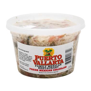 slide 1 of 1, Puerto Vallarta Fresh Mexican Coleslaw, 16 oz
