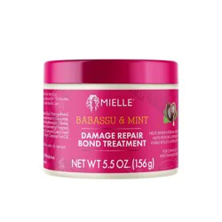 Mielle Babassu Oil & Mint Damage Repair Bond Treatment, 5.5 oz