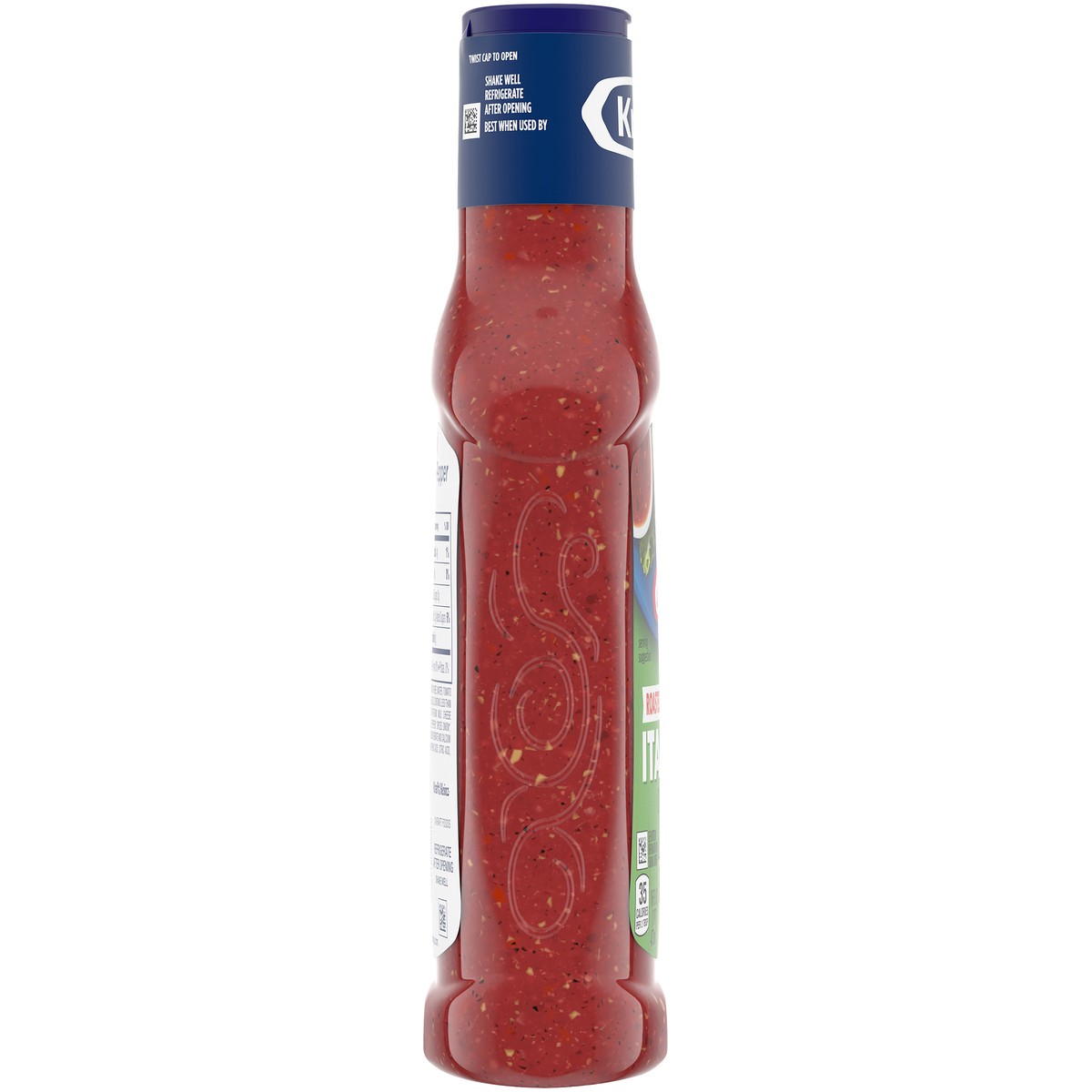 slide 7 of 9, Kraft Roasted Red Pepper Italian Salad Dressing, 16 fl oz Bottle, 16 fl oz