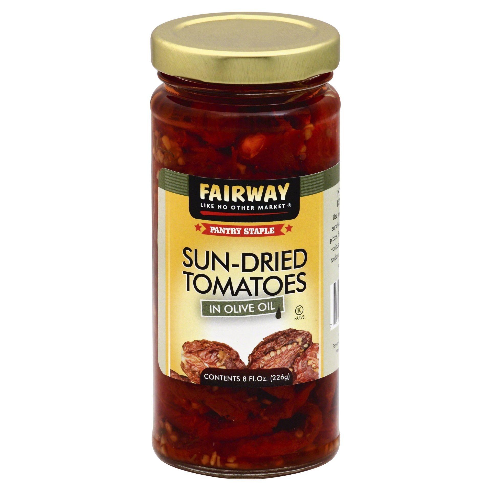 slide 1 of 1, Fairway Sun-Dried Tomatoes in Olive Oil, 8 fl oz