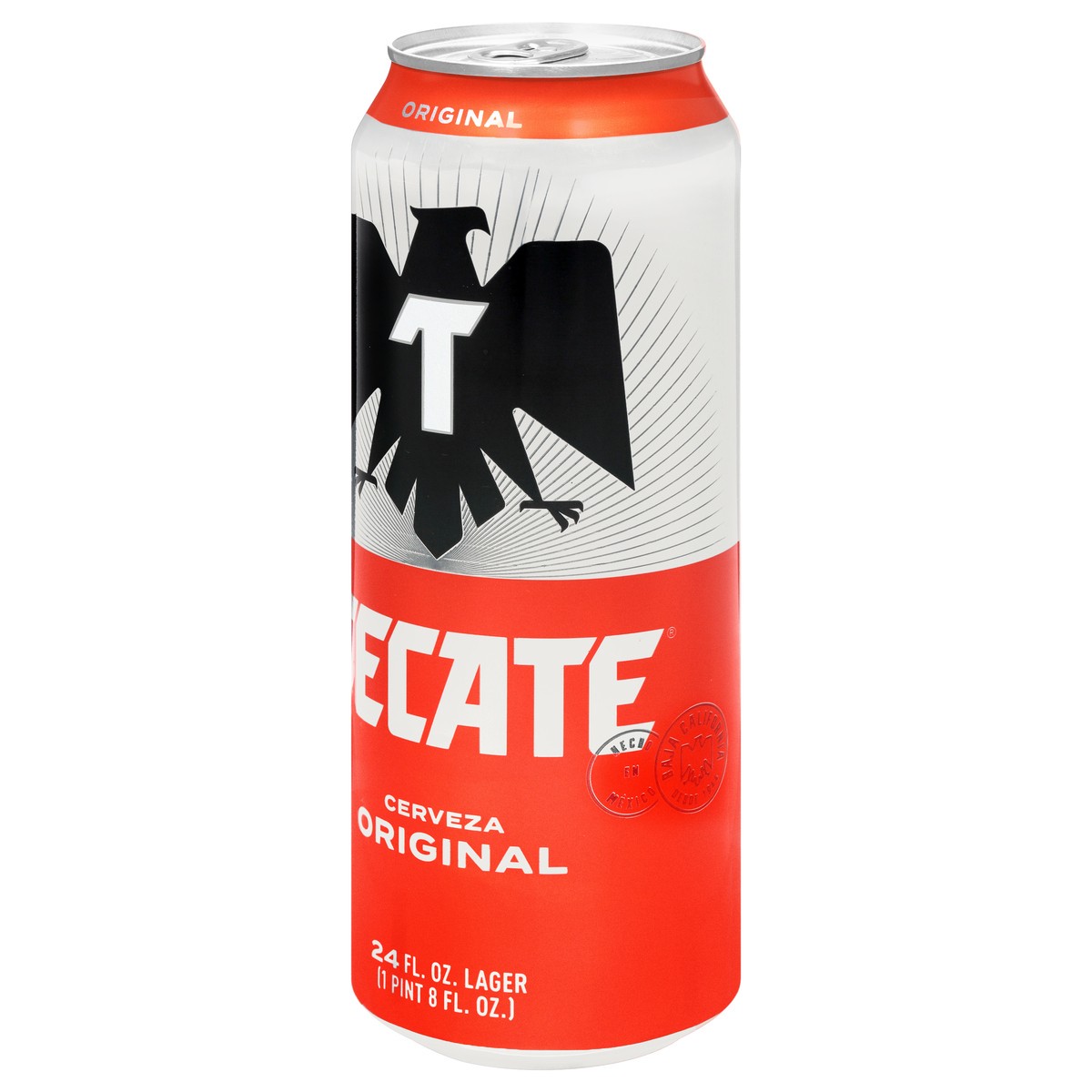 slide 2 of 6, Tecate Original Mexican Lager Beer, 3 Pack, 24 fl oz Cans, 24 oz