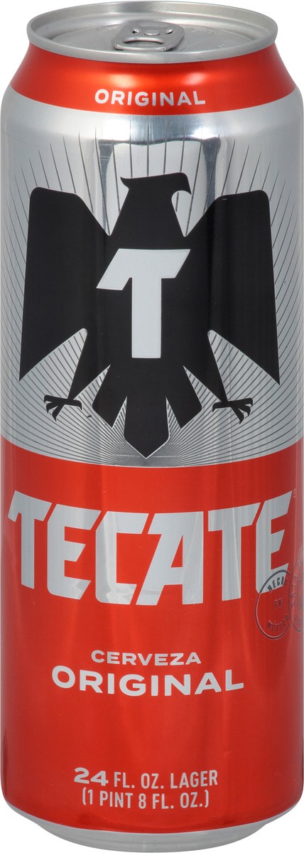 slide 3 of 6, Tecate Original Mexican Lager Beer, 3 Pack, 24 fl oz Cans, 24 oz