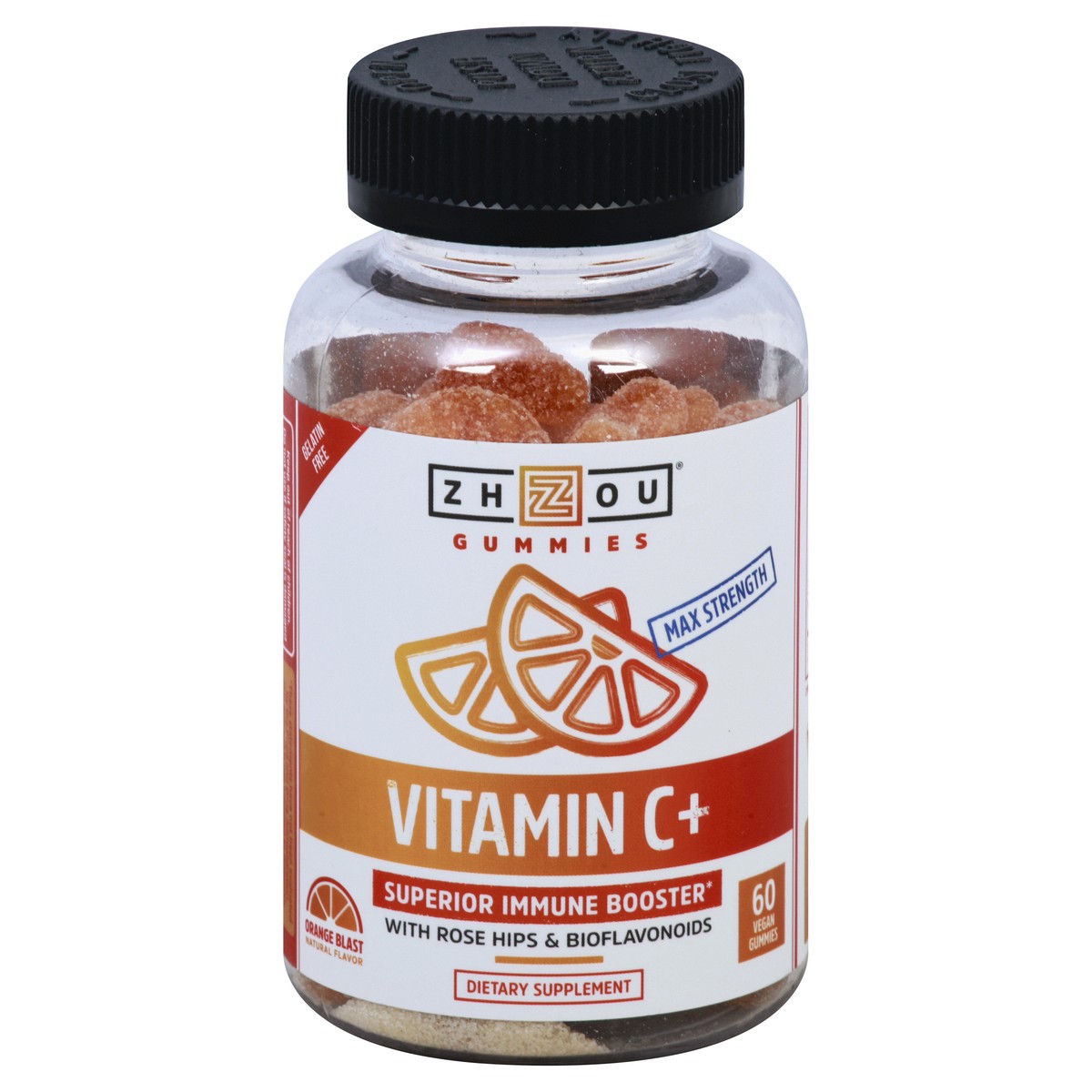 slide 1 of 7, Zhou Vitamin C+ Gummies, 1 ct