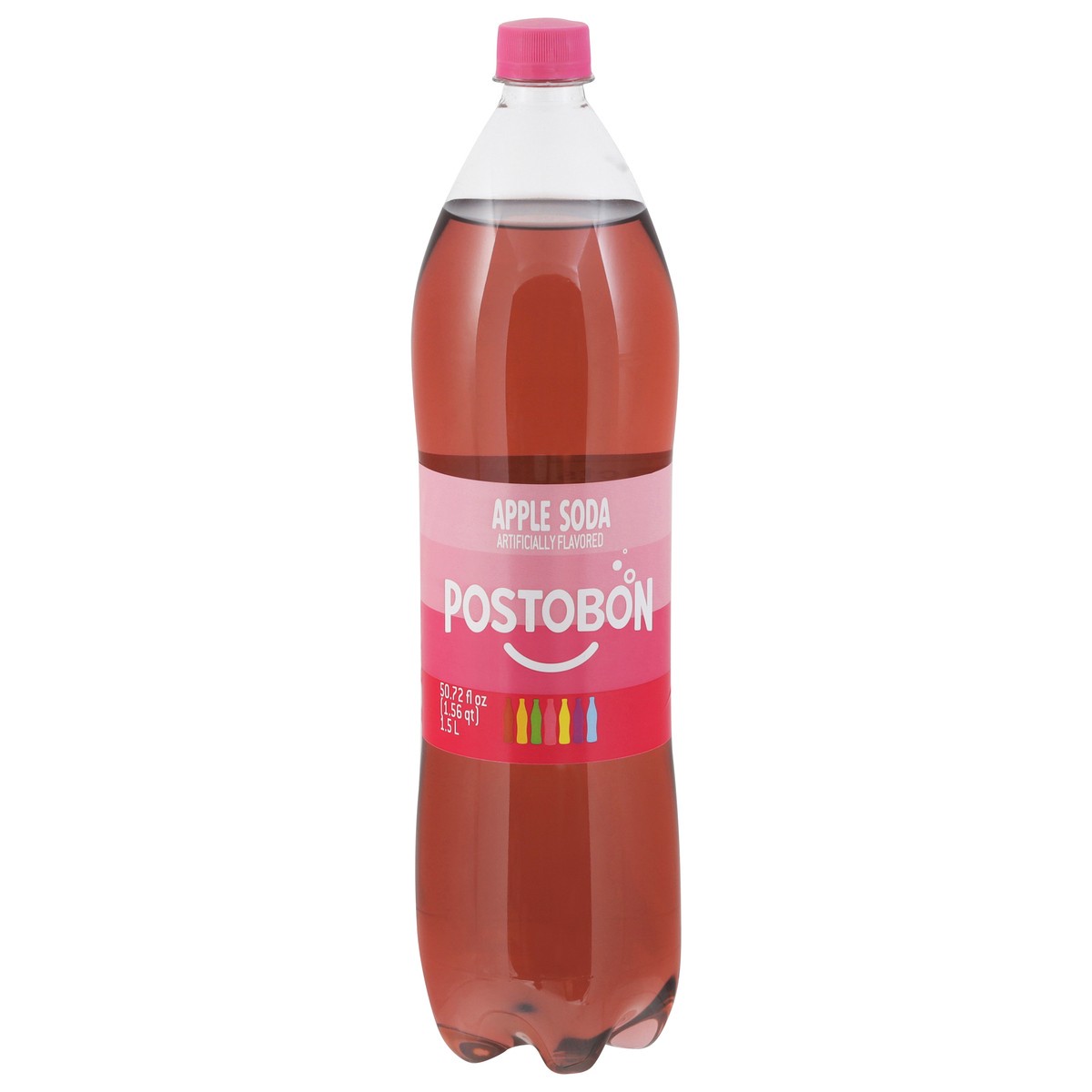 slide 4 of 4, Postobon Apple Soda 1.5 Liters, 1.5 liter