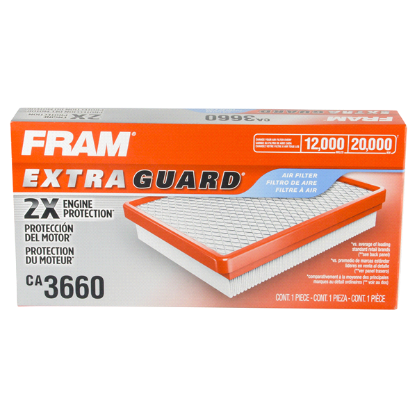 slide 1 of 5, Fram Extra Guard Air Filter CA3660, 1 ct