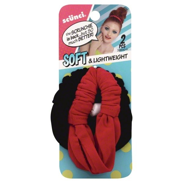 slide 1 of 1, NON BRAND Scunci Soft And Lightweight Scrunchie, 2 ct