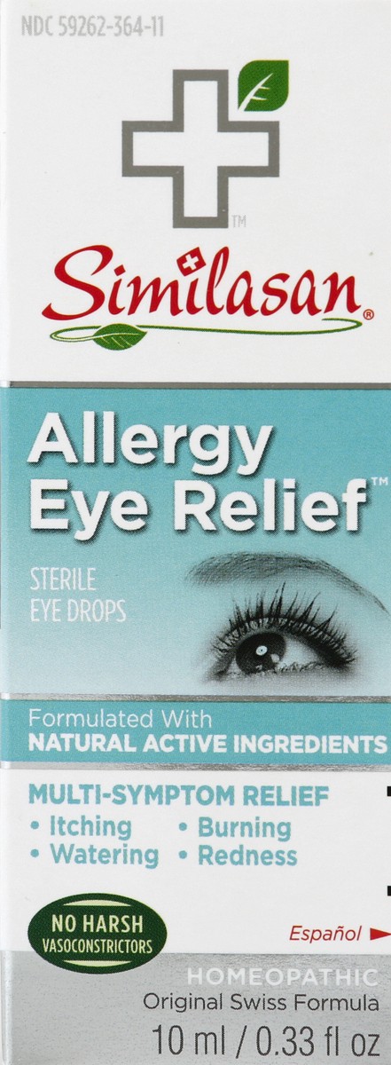 slide 5 of 6, Similasan Eye Relief, Allergy, Eye Drops, 10 ml