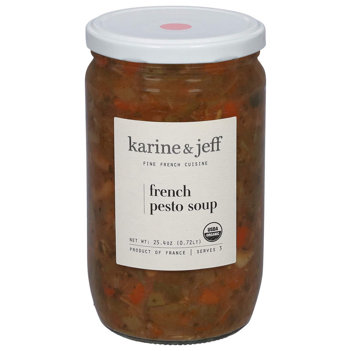 slide 12 of 14, Karine & Jeff French Pesto Soup 25.4 oz, 25.4 fl oz