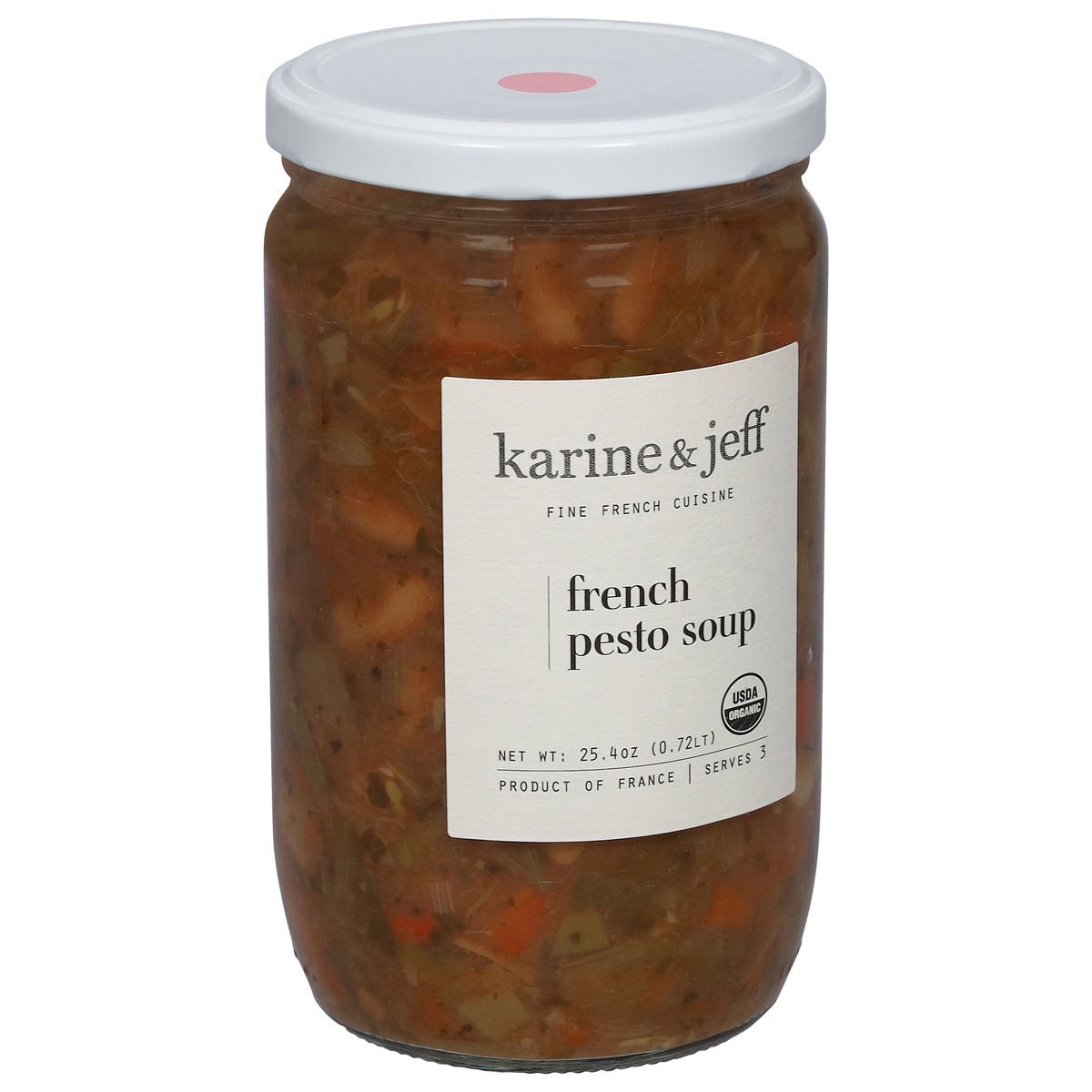 slide 5 of 14, Karine & Jeff French Pesto Soup 25.4 oz, 25.4 fl oz