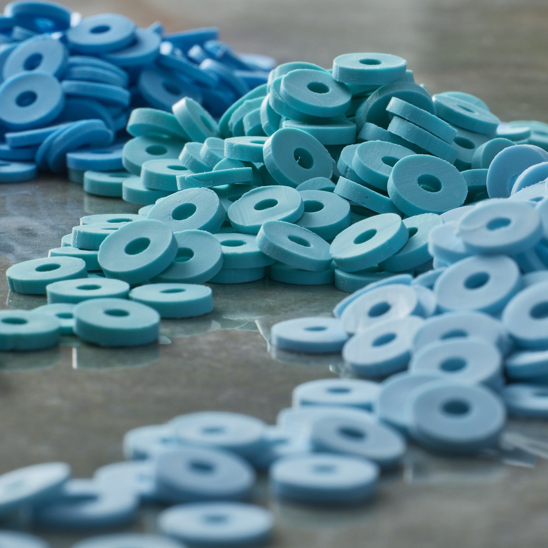 slide 2 of 3, 5.8mm Pvc Heishi Craft Beads By Bead Landing, 5.8mm