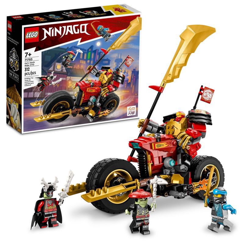 slide 1 of 1, LEGO NINJAGO Kai Mech Rider EVO Action Figure Toy 71783, 312 ct
