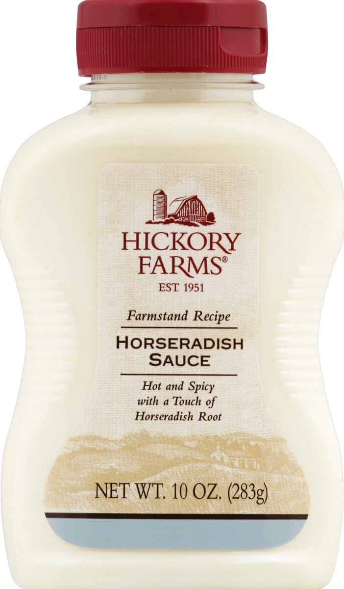 slide 2 of 2, Hickory Farms Horseradish Sauce 10 oz, 10 oz