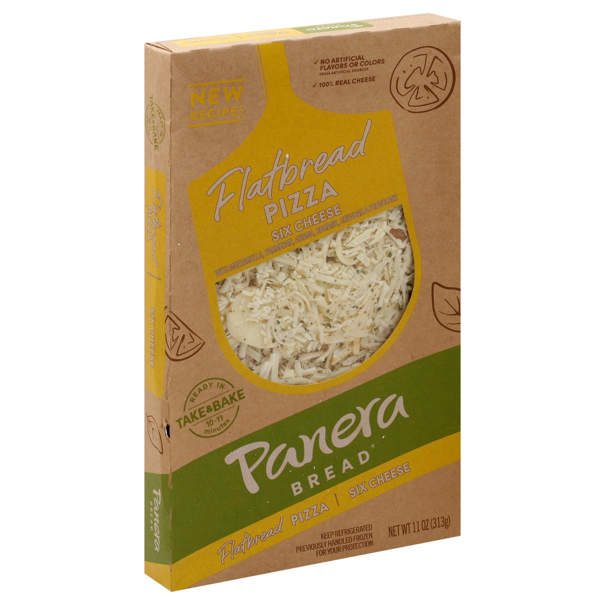 slide 3 of 15, Panera Flatbread Pizza Six Cheese, 11 oz