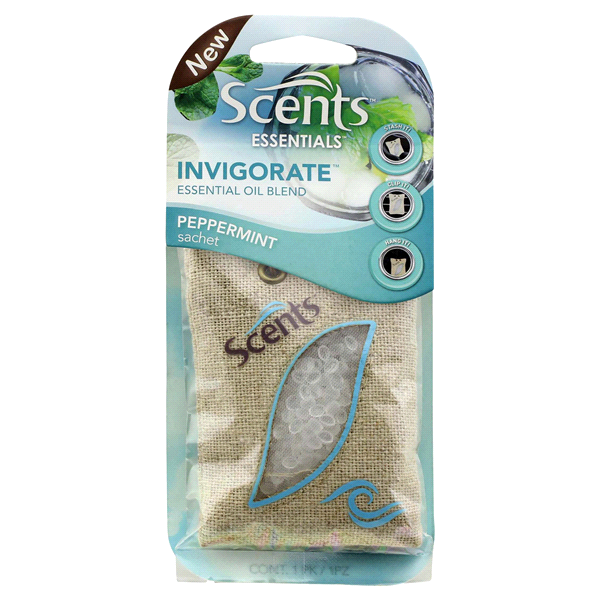 slide 1 of 1, Scents Essentials Sachet, Invigorate, 1 ct