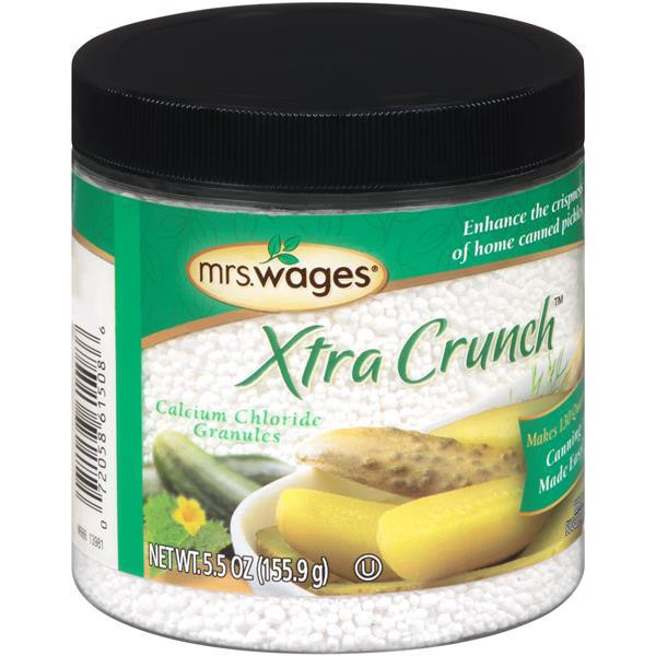 slide 1 of 5, Mrs. Wages Xtra Crunch Calcium Chloride Granules, 5.5 oz
