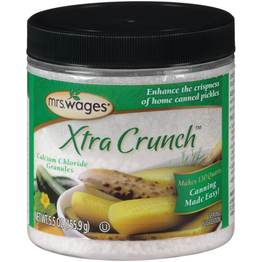 slide 1 of 5, Mrs. Wages Xtra Crunch Calcium Chloride Granules, 5.5 oz