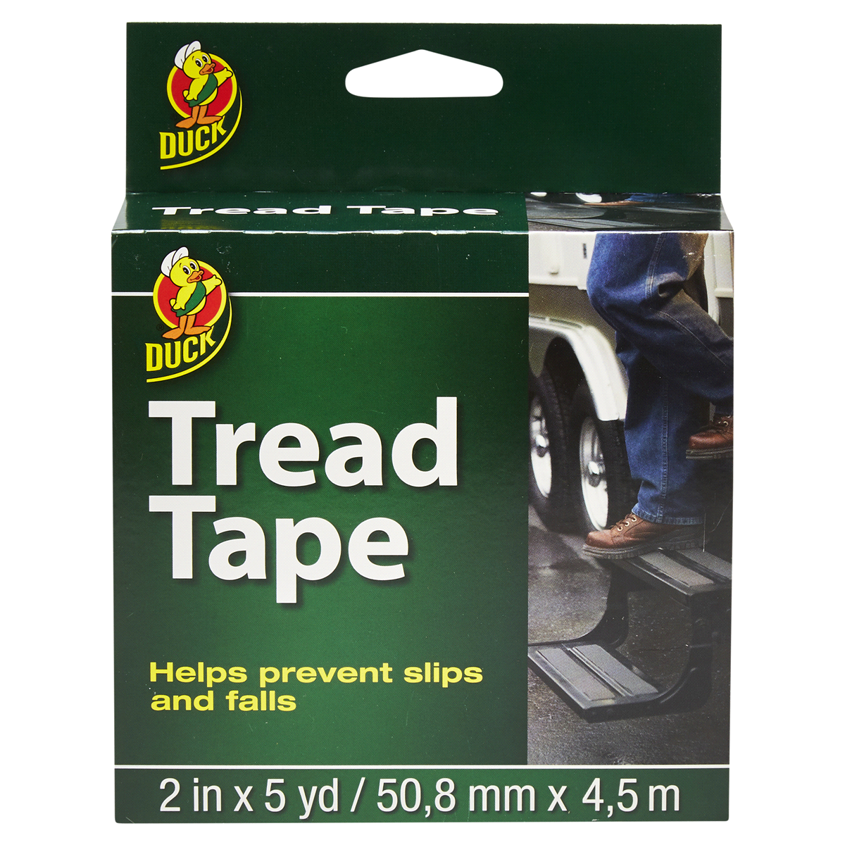 slide 1 of 1, Duck Tread Tape, 2 in x 5 yd, 1 ct