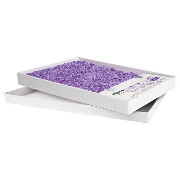 slide 6 of 9, ScoopFree Premium Lavender Crystal Litter Tray, Refill, 1 ct